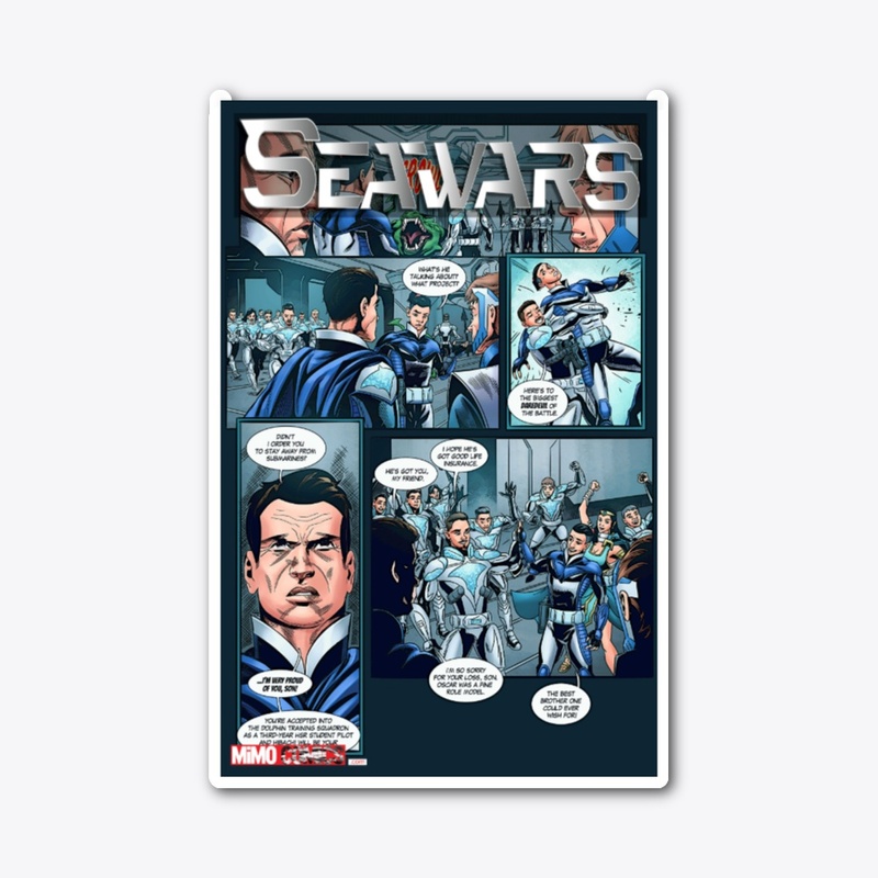 SEAWARS BOOK 7 - PAGE 21 (Sticker)