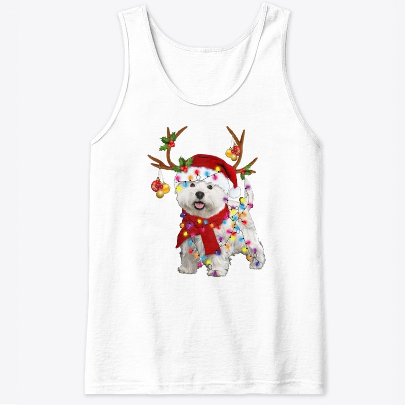 BICHON FRISH CHRISTMAS DAY NEW T SHIRT