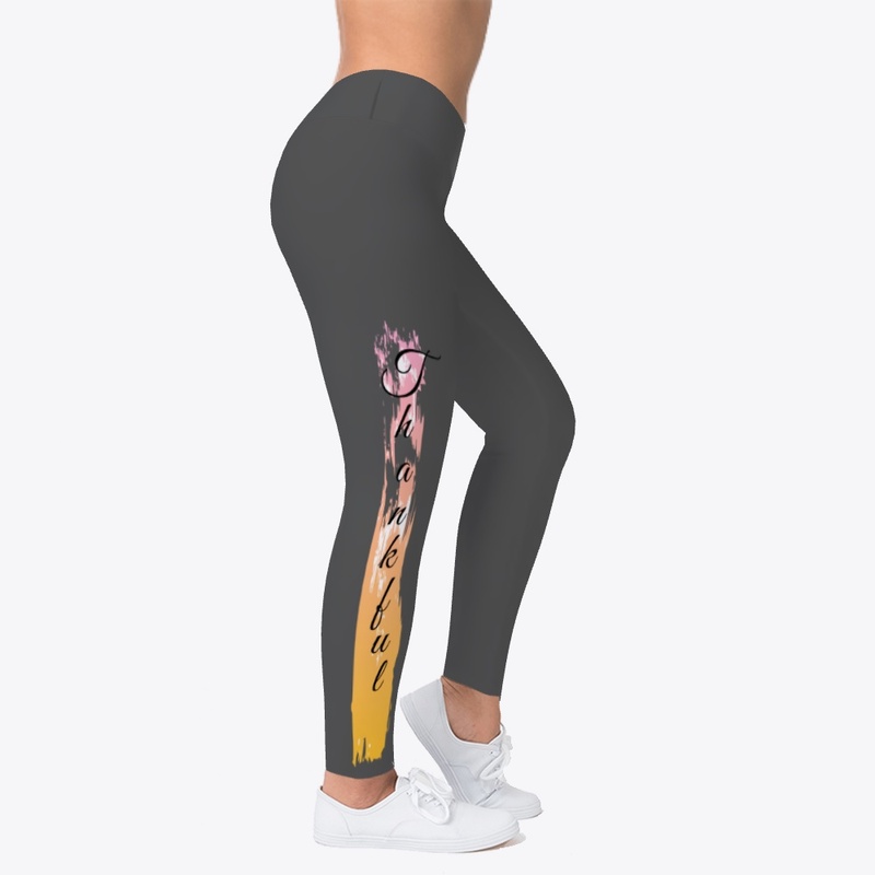 Leggings Fitness Thankful