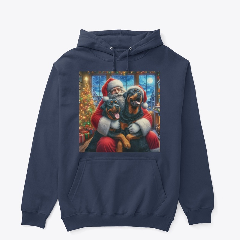 Rottweilers and Santa