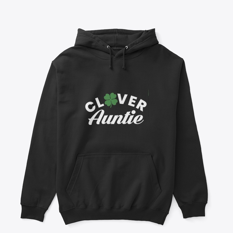 Clover Auntie Black Merch
