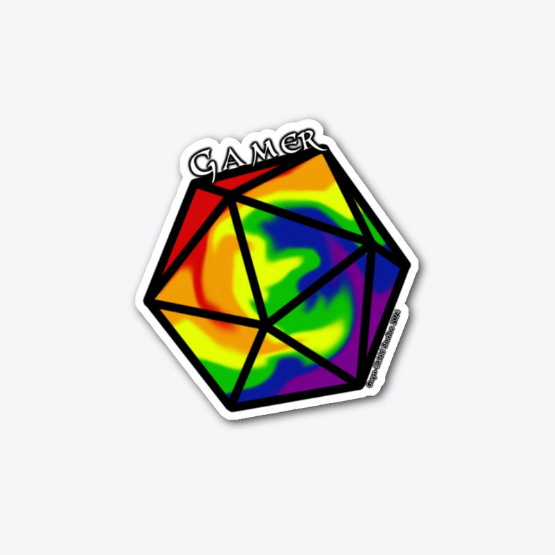 D20 Gamer Prider LGBTQ+