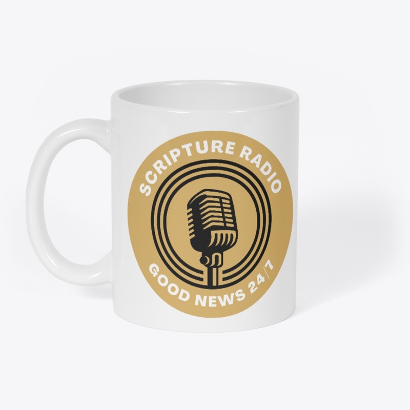Scripture Radio Gold Logo Merch