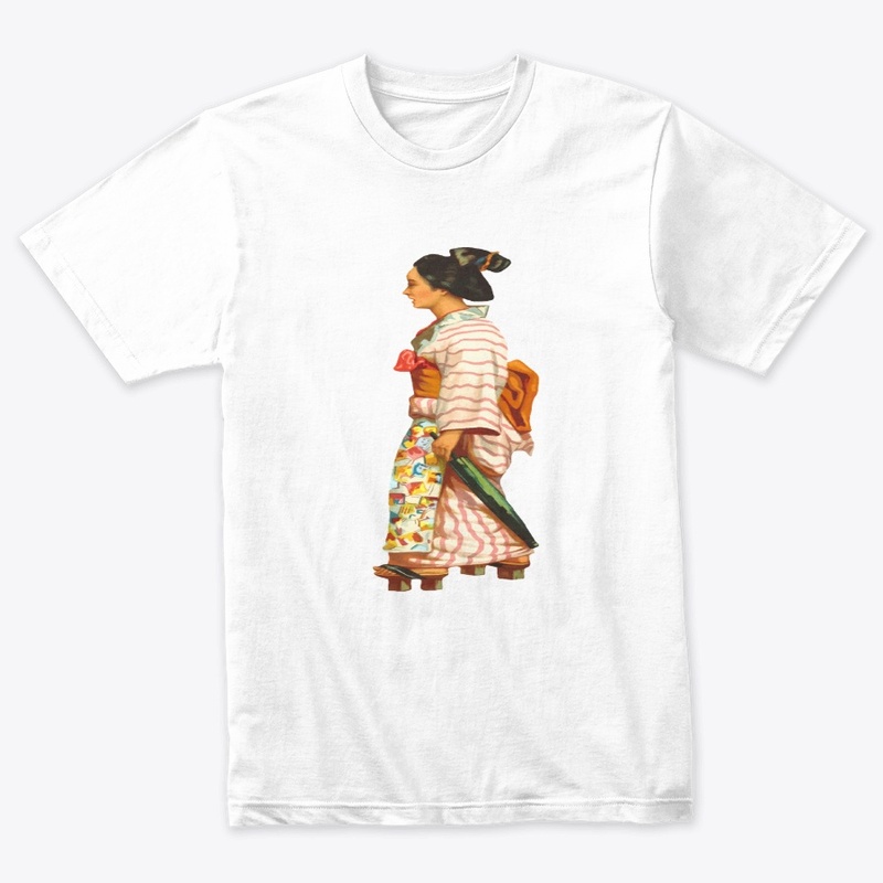 日本人女性 T シャツ - 日本への愛をファッショナブルに表現