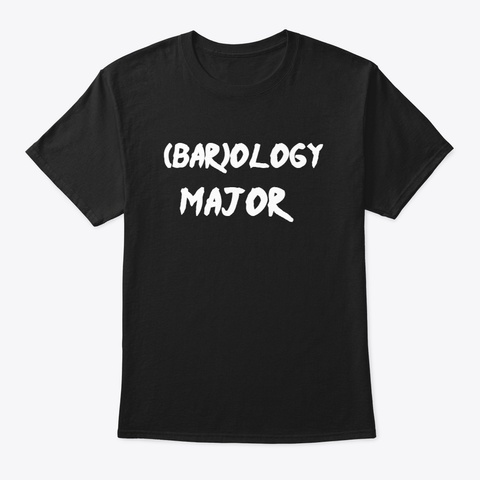 (Bar)Ology Major Black T-Shirt Front