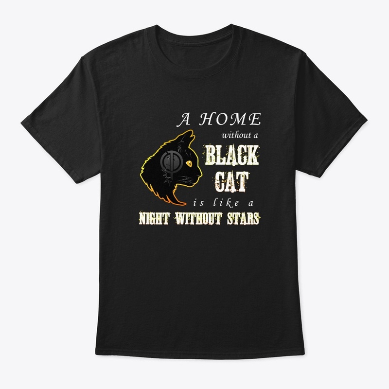 Black Cat quote Typography