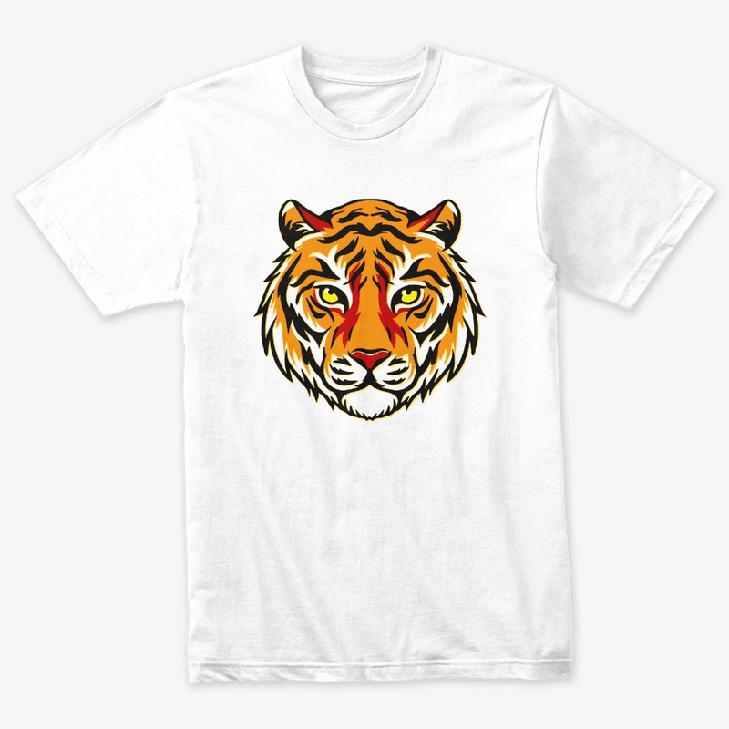 Tiger Stare All Over T-Shirt