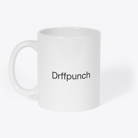 Drffpunch White T-Shirt Front