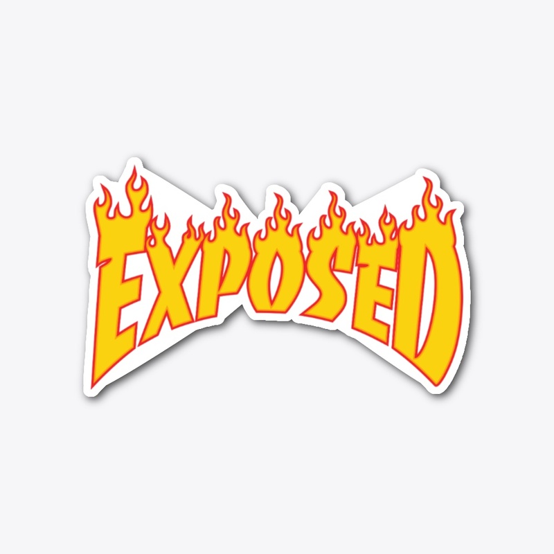 *EXPOSED* Sticker