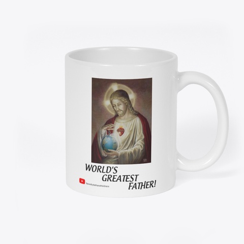 World's Greatest Father! White T-Shirt Back