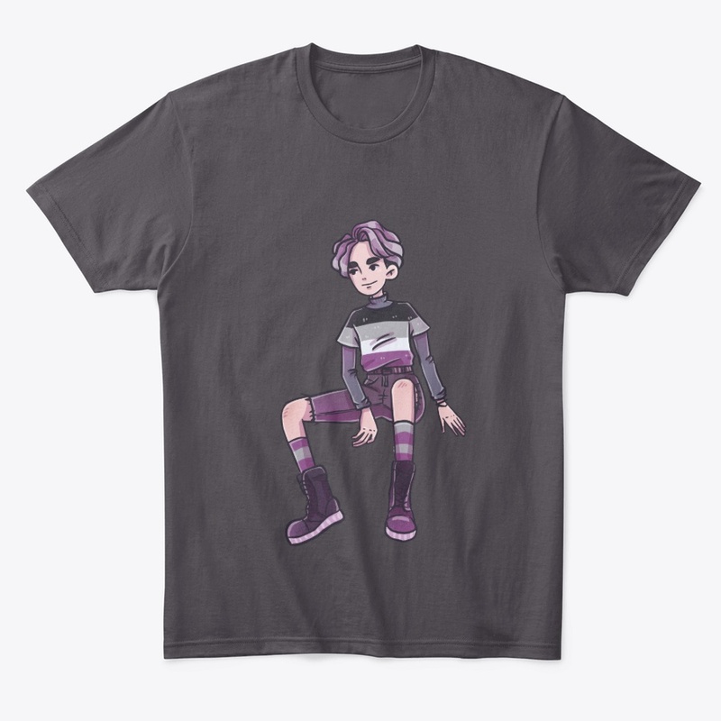 Asexual Pride Flag Humanization