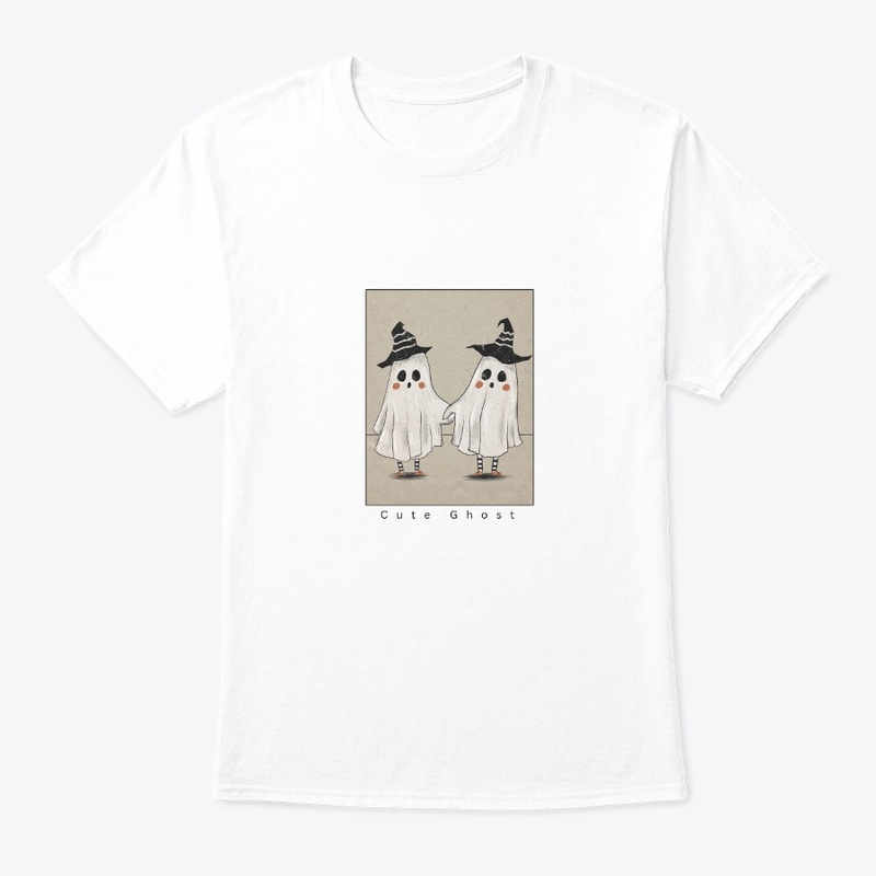 Cute Ghost Design T-shirt & Hoodi