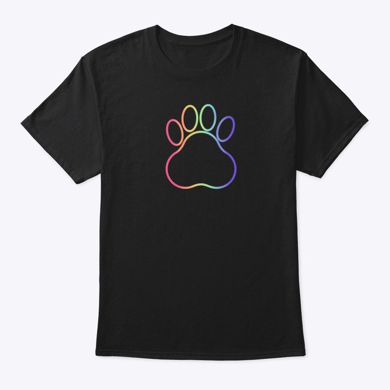 Rainbow Pride Paw