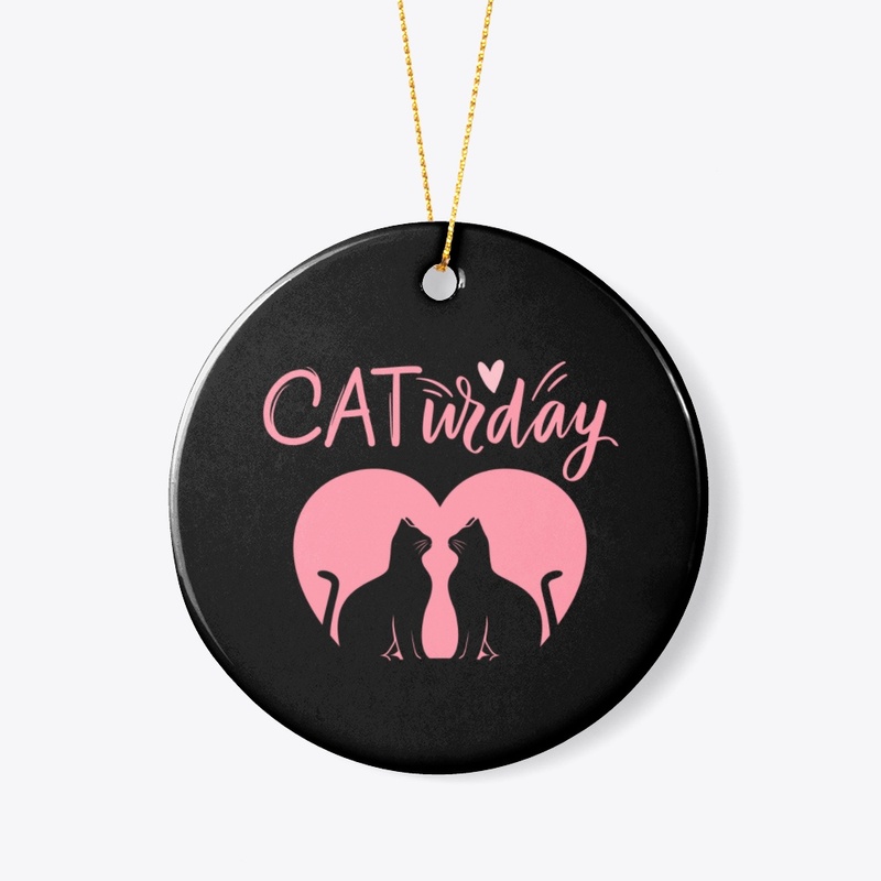 Pink Grey Illsutration Cats Lover Cute 