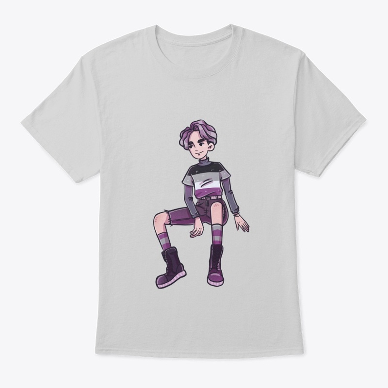 Asexual Pride Flag Humanization