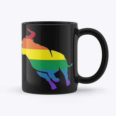 Bh Pride Mug Black T-Shirt Back