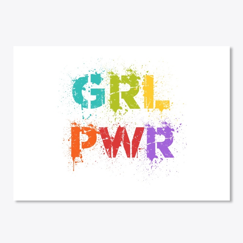 GRL PWR design in different colors