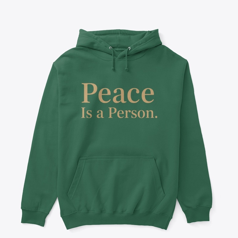 Peace Is a Person Faith Design