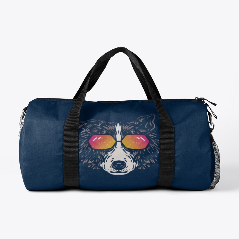 Cute Dog in Sunglasses (Colored+sg02)