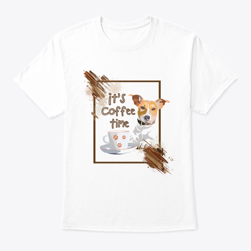 It's Coffee Time! Dog Unisex Shirts