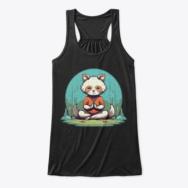 Yoga Racoon Zen Ice Meditation  