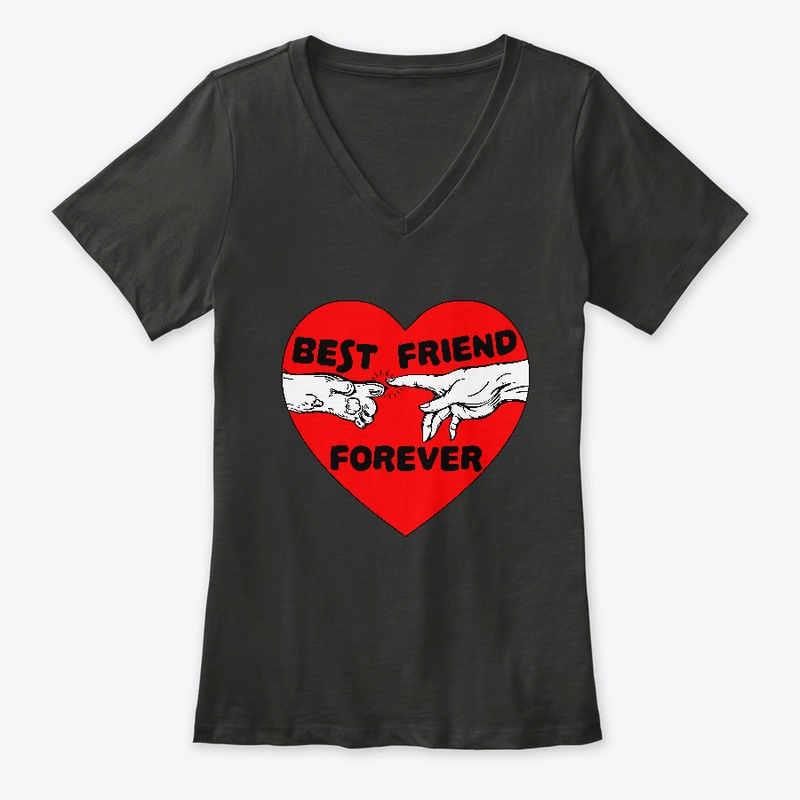 Best Friend Forever Red Heart