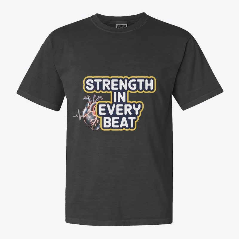 Modern Glowing Heartbeat Design 