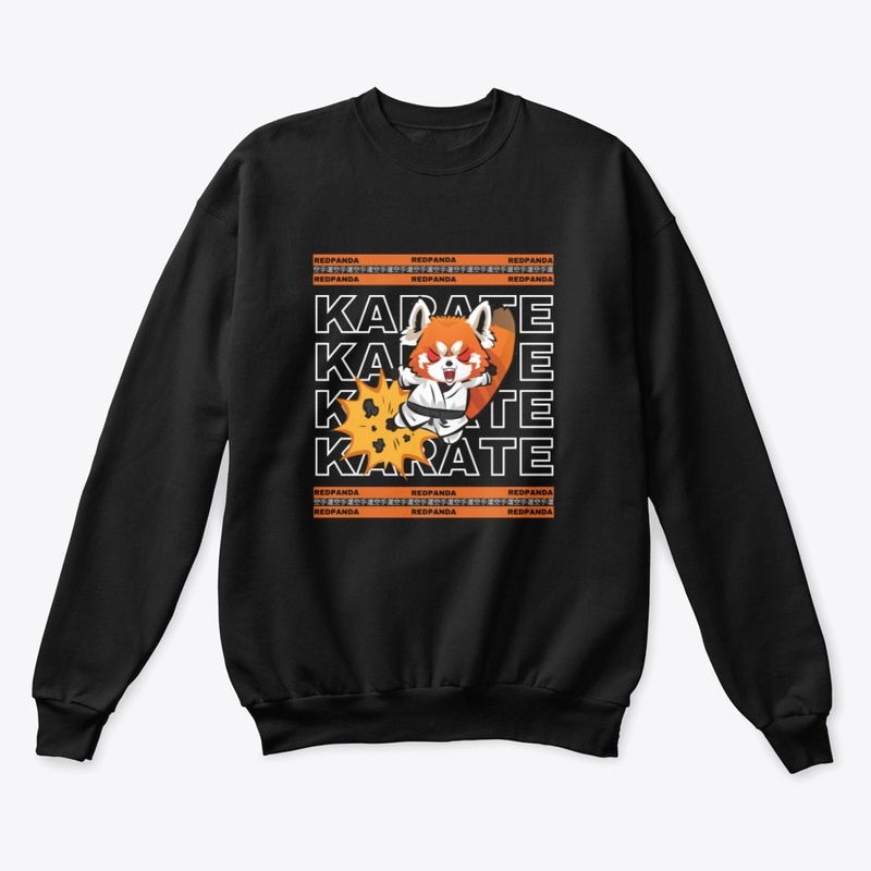 karate red panda anime edition