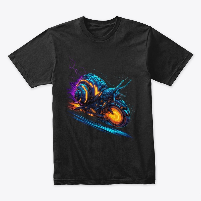 Cyberpunk Racing Snail