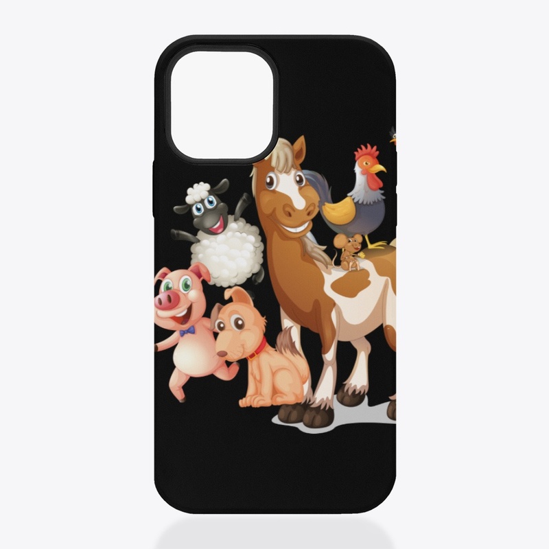 Cute farm animals