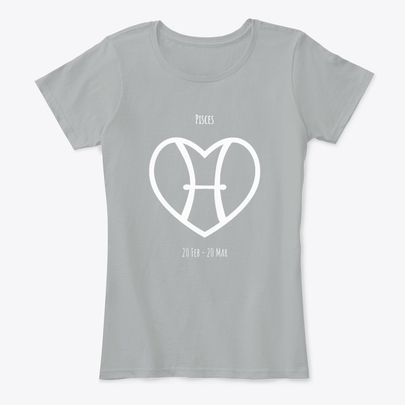Pisces Women's Classic Heart