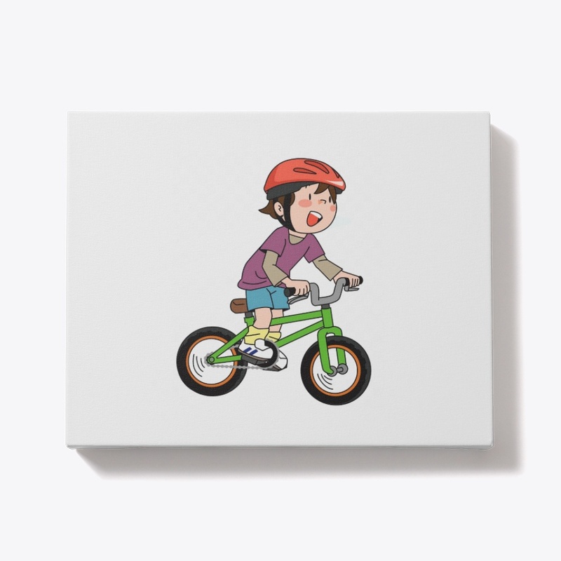 cycle cartoon background t-shirt 