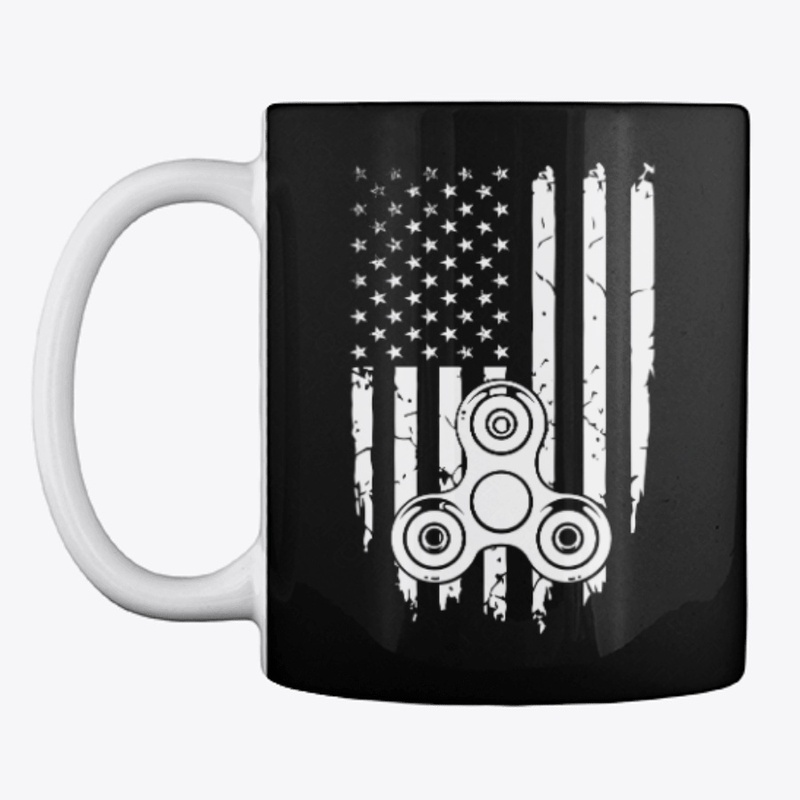 Fidget Spinner American Flag 4th of July
