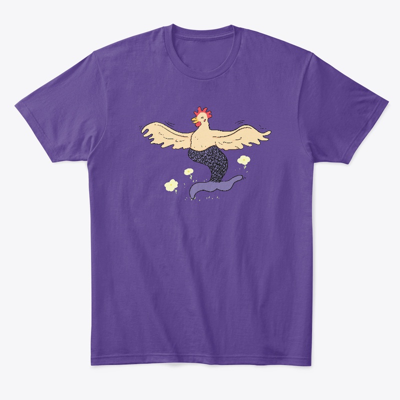 Joyful Chicken Mermaid