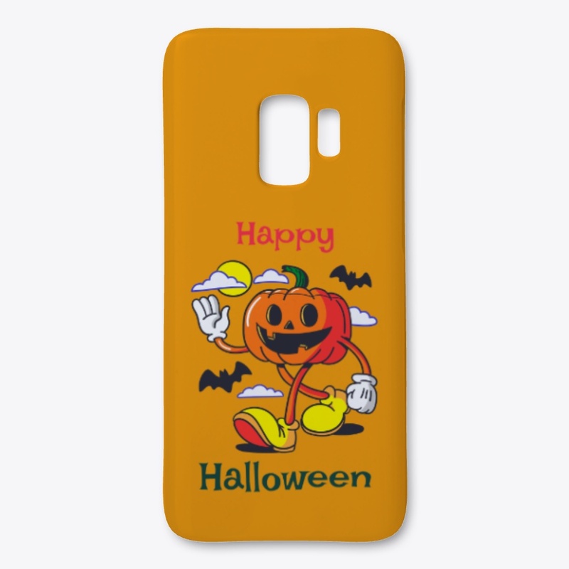 Orange pumpkin - Happy Halloween Design