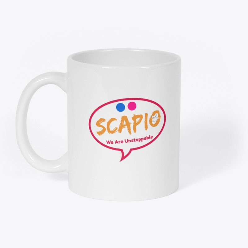 Beautiful Cup With Scapio Design