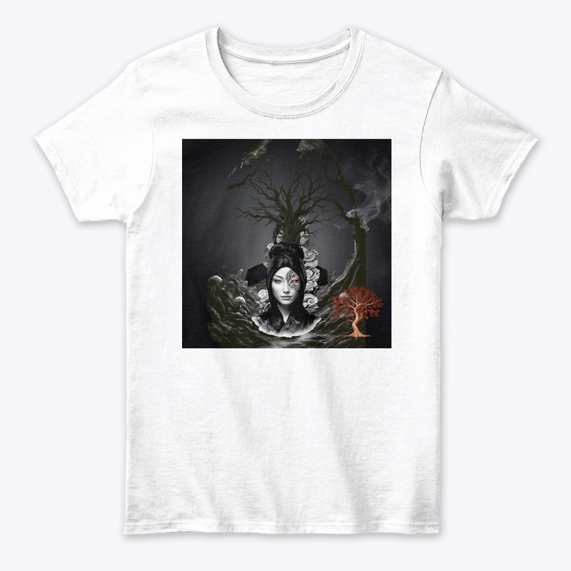 Neon Shinigami Raven Oversized T-Shirt