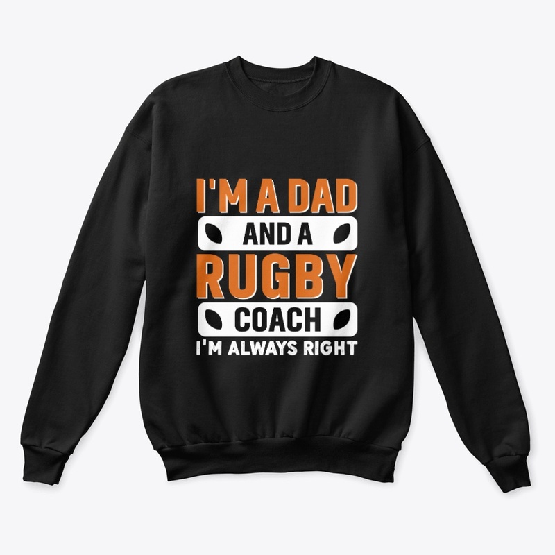 I'm a dad and a rugby coach