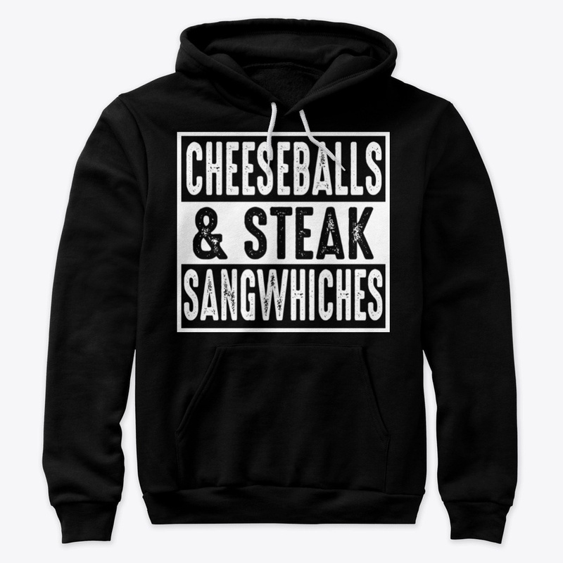 CheeseballSteaksangwhiches