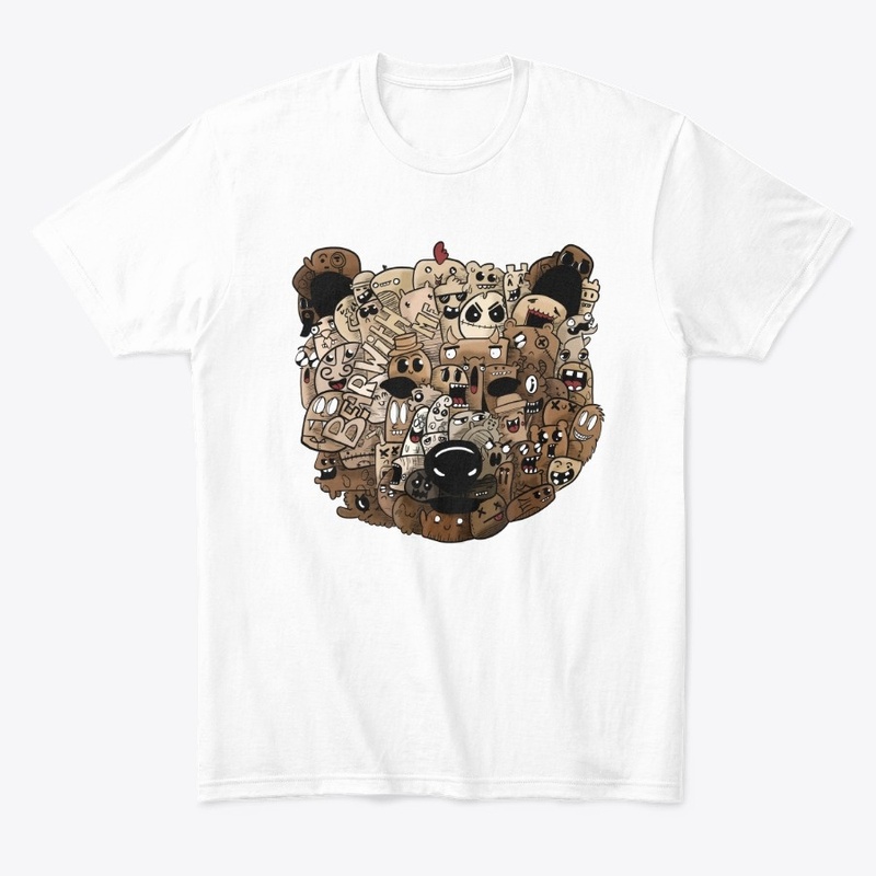 Bear with me: stylish Bear doodle design