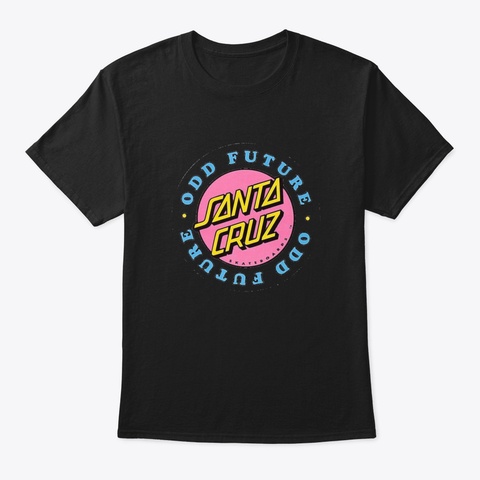 Santa Cruz Ahsll Black T-Shirt Front