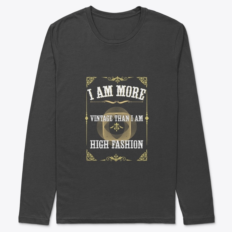 I am more vintage