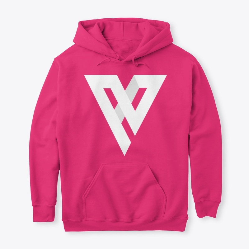 V Logo And Palm Trees