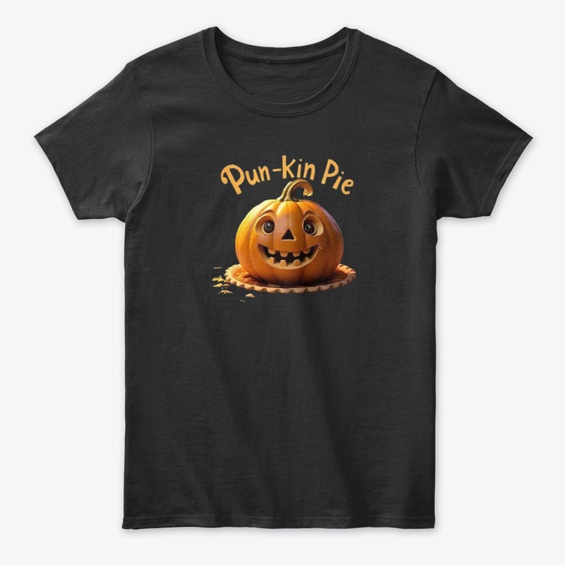 Pun-Kin Pie Halloween Pumpkin Pie