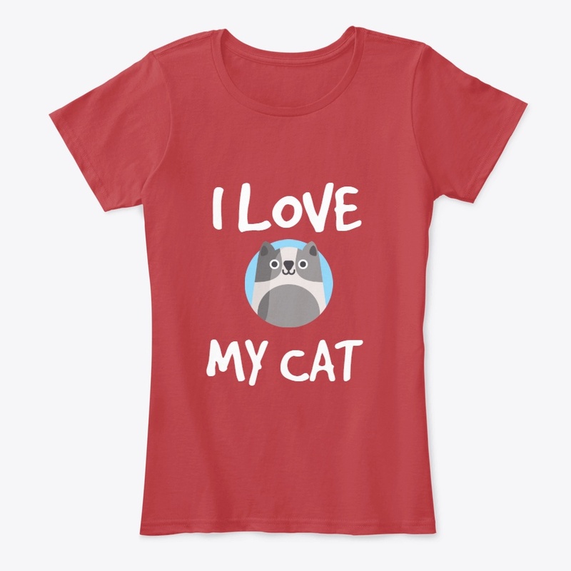 I LOVE MY CAT TEE
