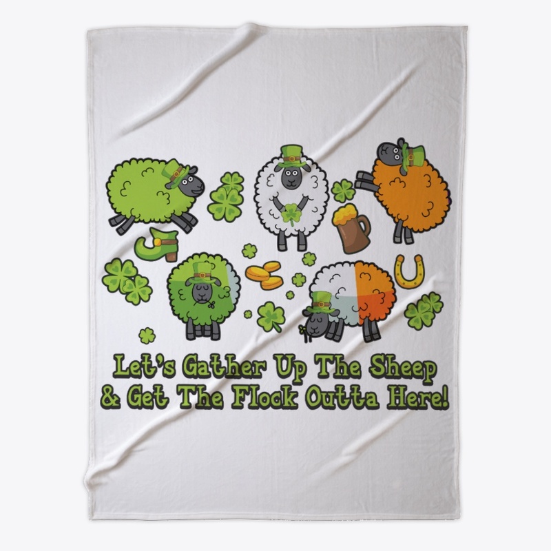 Funny Farmer Gift Let's Gather Up Sheep