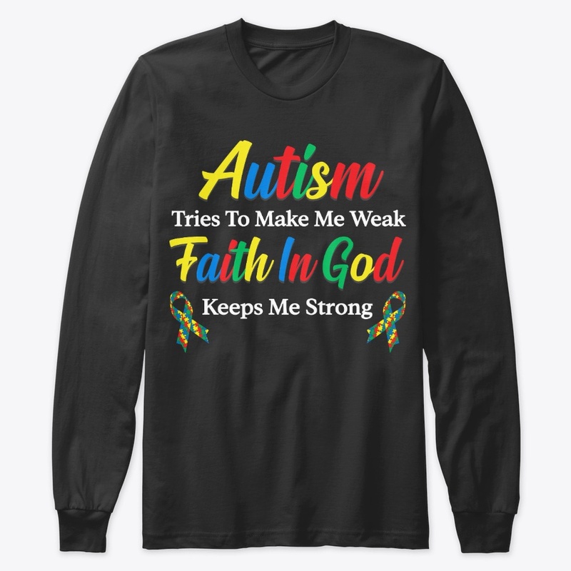 Autism Awareness Gift Faith In God
