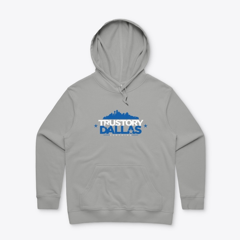 Royal Blue and White Dallas Logo