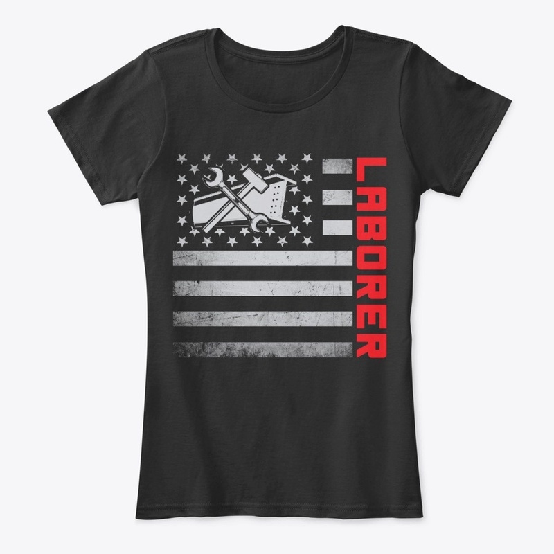 Laborer US Flag