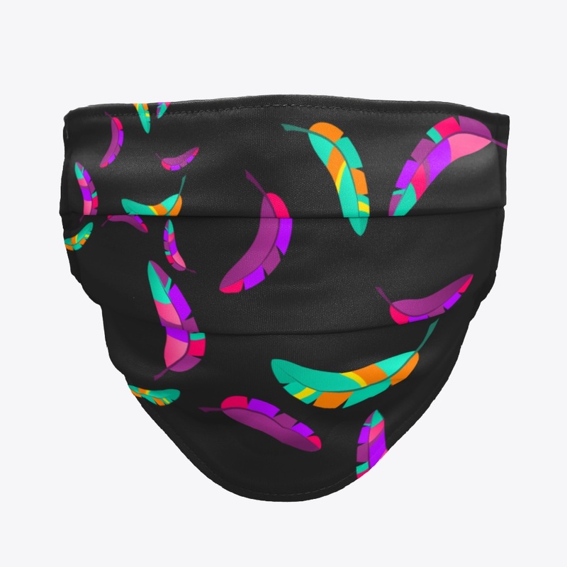 Plumas de colores